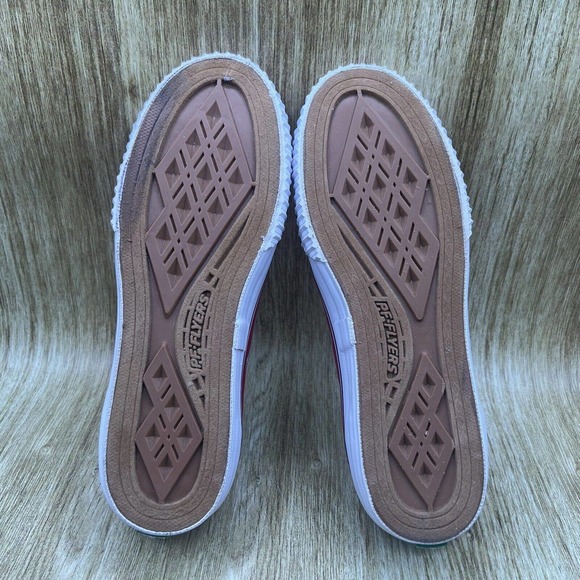 P.F. Flyers Red and White Athletic Shoes - Picture 8 of 9